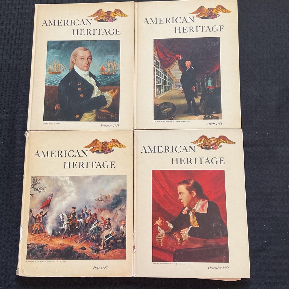Vintage‎ American Heritage Hardcover Books - Lot of 4 Hardcover History Art